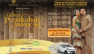 Gebyar Pernikahan Indonesia 2014 – Pameran Pernikahan Tradisional