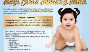 Lomba Foto Bayi Ceria Bintang Belia 2015