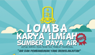 Lomba Karya Ilmiah SDA (Sumber Daya Air) 2015