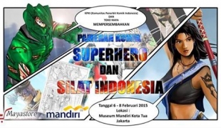 Pameran Komik Superhero & Silat Indonesia 2015