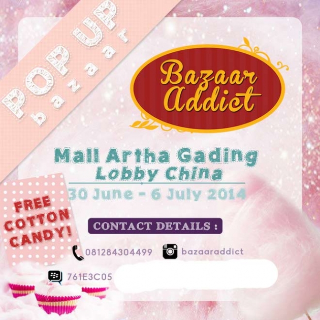Cotton Candy Festival Pop Up Bazaar