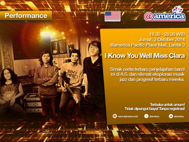 I Know You Well Miss Clara Live In @america