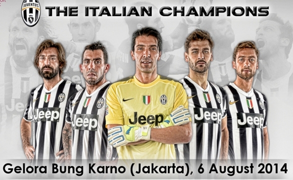 Juventus Merumput Di Jakarta Agustus 2014