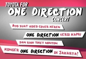 Kuis Toyota Berhadiah Tiket One Direction
