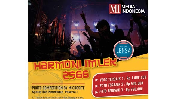 Lomba Foto Harmoni Imlek 2566 (Deadline: 8 Maret 2015)