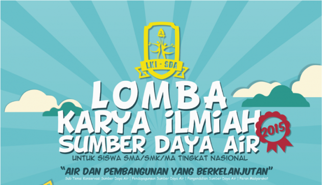 Lomba Karya Ilmiah SDA (Sumber Daya Air) 2015