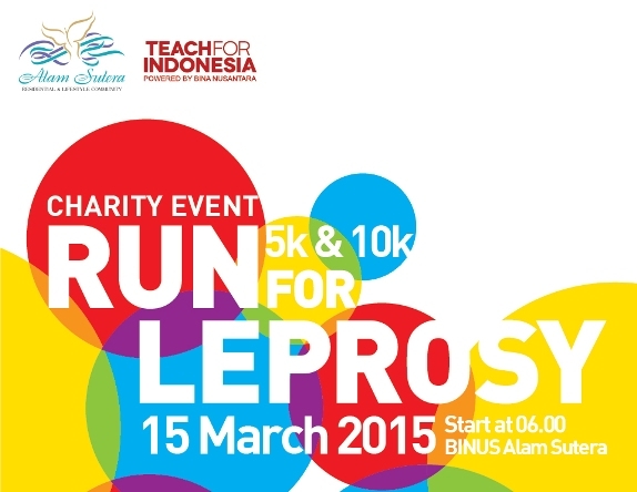 Polkadot RUN FOR LEPROSY 2015