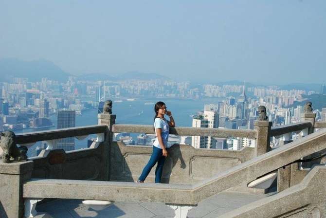 At The Peak, The Top of Hong Kong