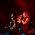 Aksi Panggung dari Marc Hudson (vocal) dan Frederic Leclercq (bass)