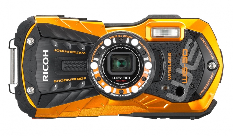 Ricoh WG-30W Kamera Tahan Banting  Ricoh WG-30W Kamera Tahan Banting