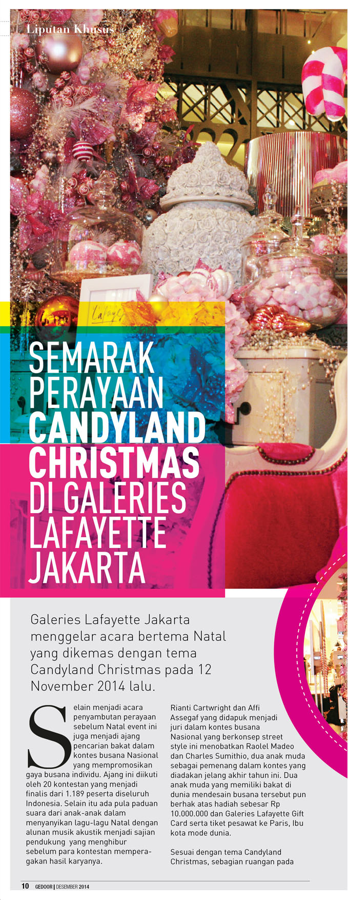 Pekan Mode Jakarta Fashion Week 2014