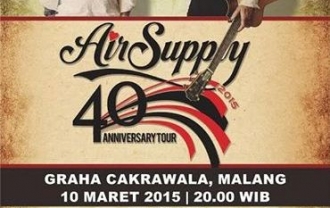 Air Supply 40th Anniversay Tour Malang & Yogyakarta