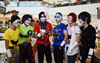 Cosplayer Turut Meramaikan Plaza Blok M Matsuri