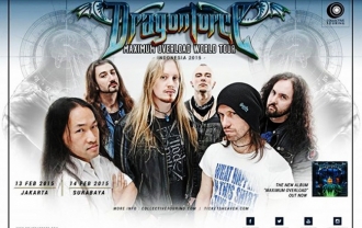 Dragonforce Maximum Overload World Tour 2015