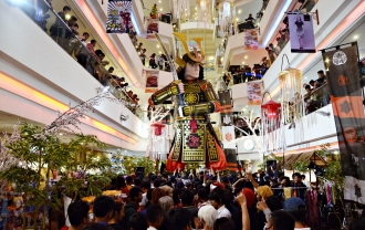 Keseruan Plaza Blok M Matsuri 2