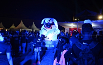 Light Run Star Wars, First Time In Jakarta