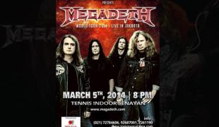 Megadeth Konser Di Jakarta