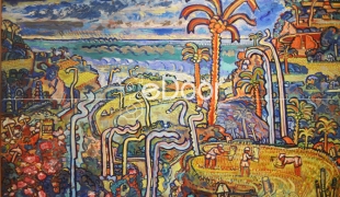 Pameran Lukisan Karya Paul Husner Di Erasmus Huis