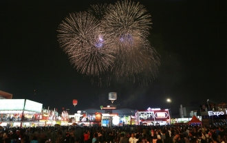 Pengunjung Jakarta Fair Tak Surut Saat Libur Lebaran