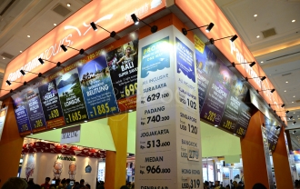 Tiket Murah Warnai Garuda Indonesia Travel Fair 2015