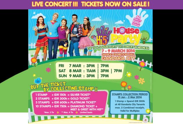 Hi5 Konser Di Jakarta