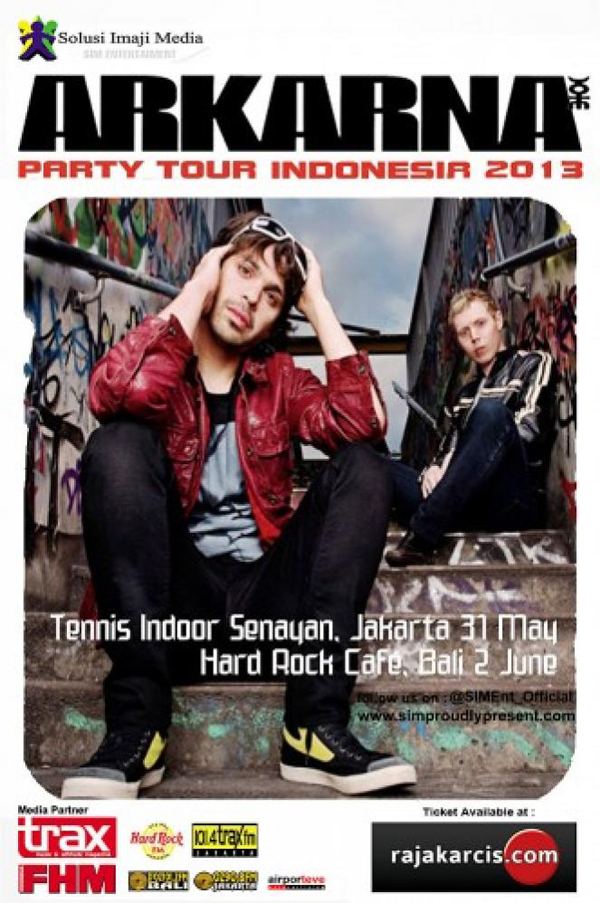 Arkarna Party Tour Indonesia 2013