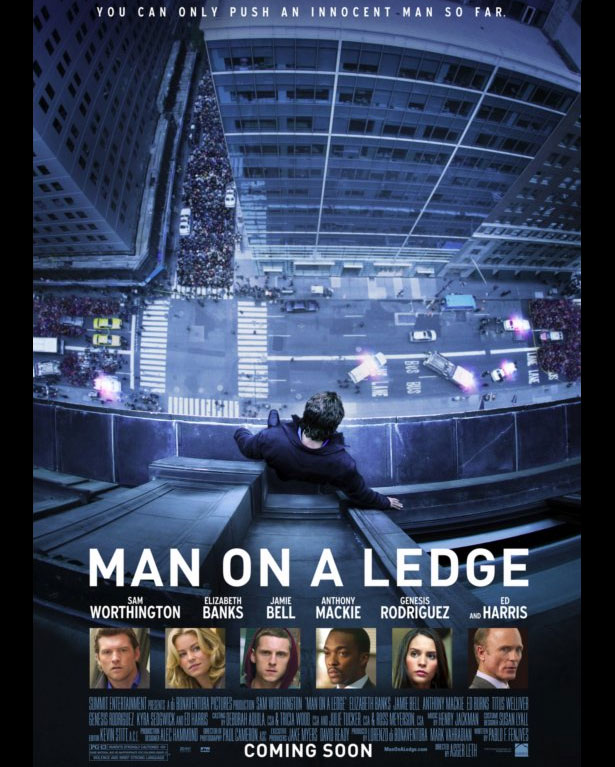Man On A Ladge