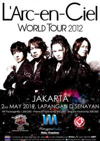L&#39;Arc~en~Ciel Live In Jakarta 2012