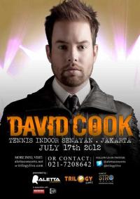 David Cook Maroon 5 Live in Jakarta 2012