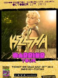 Kesha Warrior Tour 2013