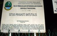 Situs Batu Tulis Bogor