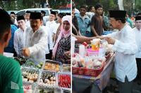Gubernur pun Berburu Takjil di Jl.Panjang